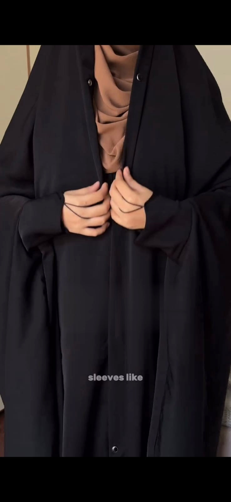 iraqi front chader abaya